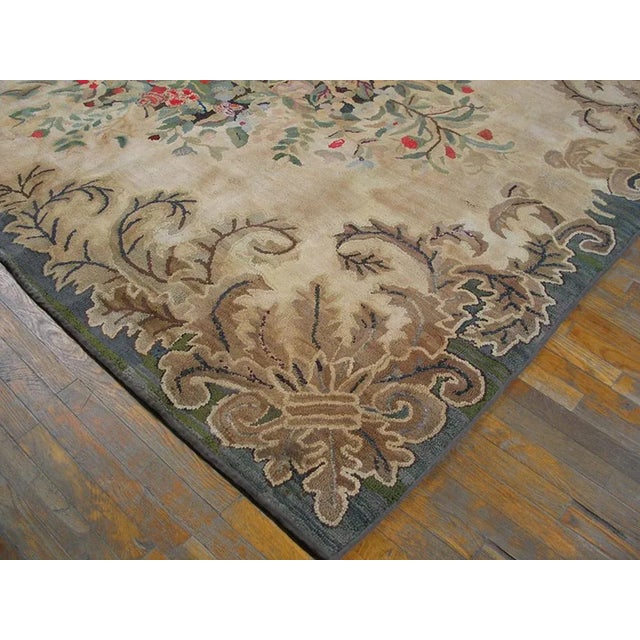 American Antique American Hooked Rug For Sale - Image 3 of 6