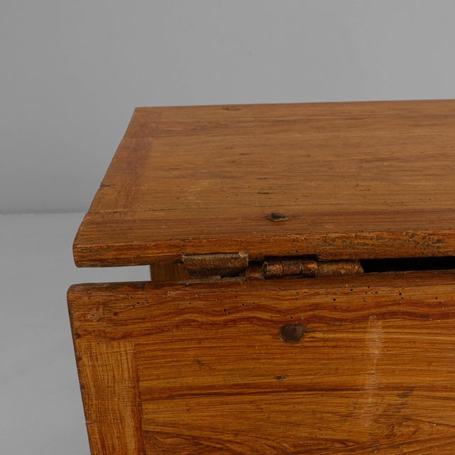 19th Century Swedish Wooden Drop Leaf Table In Original Patina For Sale - Image 14 of 18