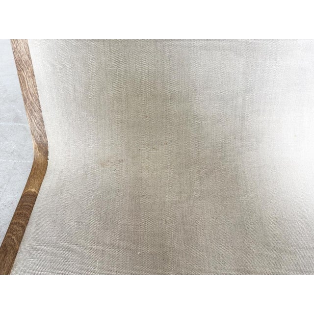 Mid-Century Pulkka Armchair in Ilmari Flanged Canvas from Asko Canvas, Set of 2 For Sale - Image 11 of 15