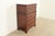 Henredon Henredon Georgian Flame Mahogany Highboy Dresser, Circa 1950s For Sale - Image 4 of 16