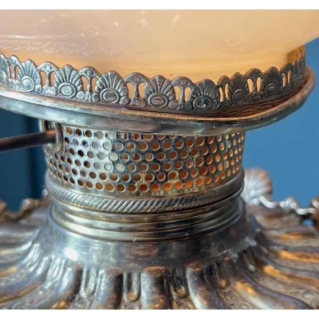 Antique Bradley Hubbard Ornate Electrified Floor Lamp For Sale - Image 16 of 17