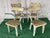 Rare set of Four Faux Bois French Garden Armchairs. Faux Bois, French for "false wood", emerged as a beloved decorative...