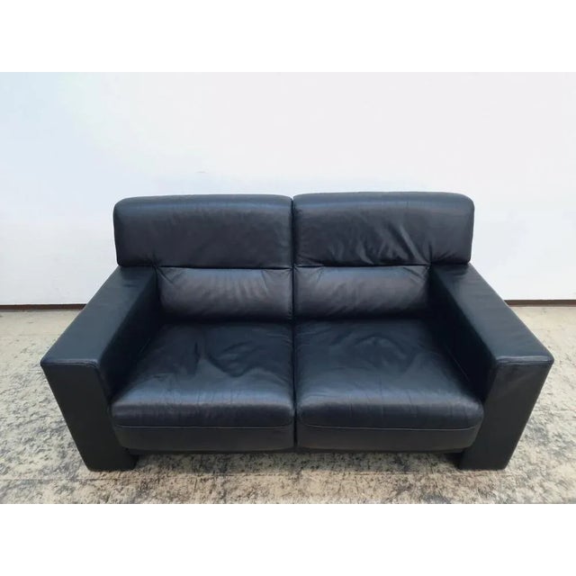 Dimensions: B/h/t 161 cm / 81 cm / 103 cm Seat depth: 56 cm Seat height: 40 cm Rarity, rarely on the market! In good...