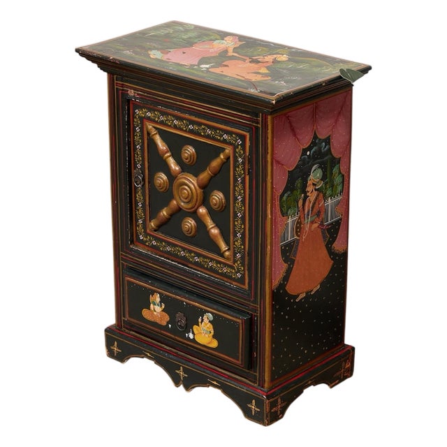 Mid 20th Century Rajasthan Chest Cabinet For Sale
