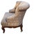 Marge Carson Boudoir Lounge Accent Chair French Tuffed Wingback Armchair Regency For Sale - Image 10 of 12