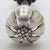 Vintage Italian Sterling Silver 925 and Glass Spoon Rest with Daisies by Ottaviani, 1970s For Sale - Image 3 of 11