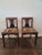 Auburn 1920s Antique French Art Deco Pair of Chairs Original Mohair For Sale - Image 8 of 8