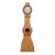 19th Century Swedish Painted Wood Long-Case Floor Clock For Sale