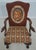 Age: Approx: 20 Years Old Details: Nice Carved Details High Quality Construction Large Impressive Chair Carved Paw Feet,...