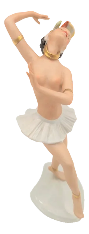 Porcelain Figure Dancer of Wallendorf Germany, 1950s