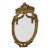 The Royal Garland – French Baroque Oval Wall Mirror With Ornate Gold Leaf Frame & Floral Swags For Sale