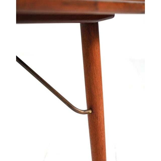 Danish Coffee Table attributed to Børge Mogensen for Søborg Møbler, 1950s For Sale - Image 9 of 12