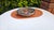 Wood Rustic Style Painted Wooden Bowl, 1950s For Sale - Image 7 of 8