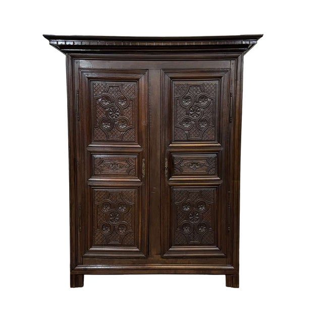 18th Century Oak Wardrobe For Sale