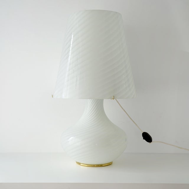 XL Vetri Murano Glass Lamp For Sale - Image 10 of 13