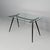 Mid-Century Modern Mid-Century Modern Italian Disassemblable Coffee Table in Wood and Glass, 1950s For Sale - Image 3 of 14