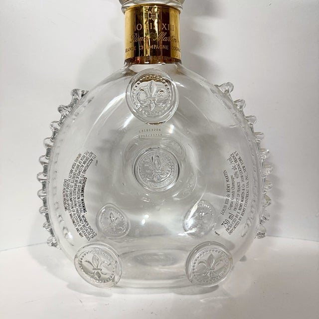 Cristalleries De Baccarat Authentic Louis XIII Rémy Martin Baccarat Crystal Decanter With Original Stopper For Sale - Image 4 of 7