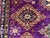 Art Deco Purple and Pink Kazak Tribal Wool Rug - 5'1" X 6'7" For Sale - Image 3 of 13