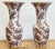 Mid 20th Century Vintage Porcelain Urns With Coral Motif, a Pair For Sale - Image 5 of 11