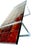 Metal Large Vintage Space Age Ceramic Tiles Table from Belarti For Sale - Image 7 of 13