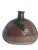 Mid-Century Modern Vintage Studio Pottery Weed Pot Vase, Iron Glaze, Signed, 1979 For Sale - Image 3 of 5