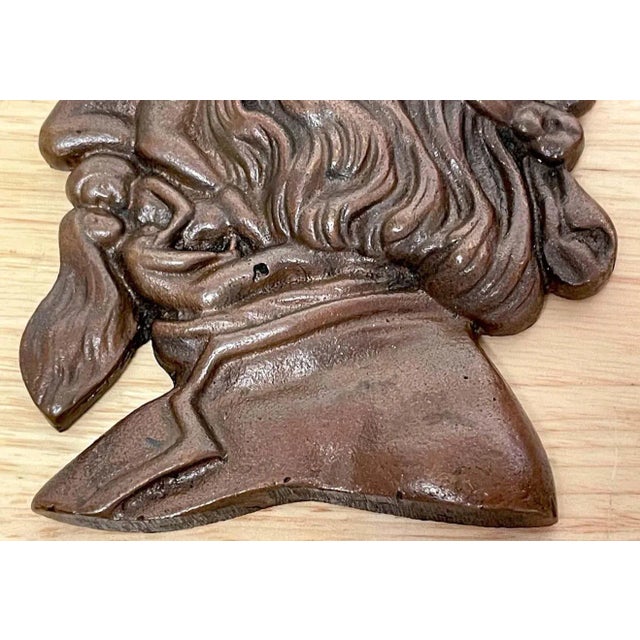 Mid 20th Century Bronze Erotica Portrait Plaque of Freud- 'Whatâ€šÃ„Ã´s on Manâ€šÃ„Ã´s Mind' For Sale In West Palm - Image 6 of 13