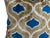 Large Silk Cushion Cover with Ikat Design, 2000s For Sale - Image 10 of 11