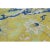 Yellow Handwoven Yellow/Blue Traditional Indian Agra Area Rug 12'4" X 15'4" For Sale - Image 8 of 10