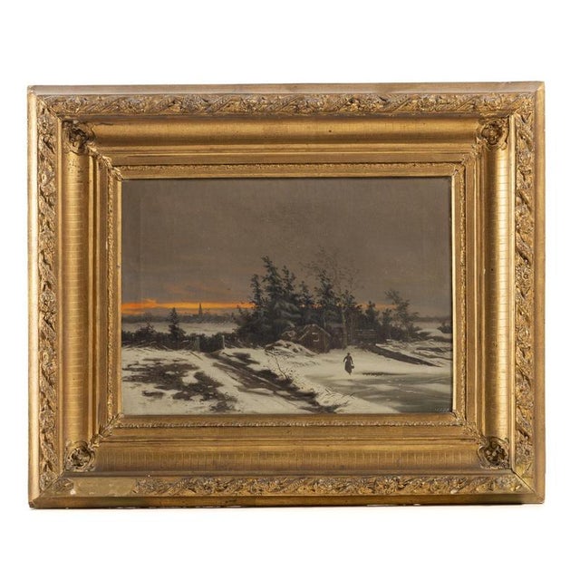 European School Artist, Landscape, 19th Century, Oil on Canvas For Sale - Image 6 of 6
