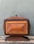 Vintage Tramp Art Wood Box on Pedestal For Sale - Image 11 of 17