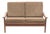 Vintage Danish Teak 2-Seater Sofa, 1960s For Sale