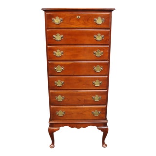 Statton Queen Anne Style Lingerie Chest For Sale