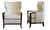 Baker Manor Wing Chairs For Sale