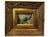 Impressionist Pair of Vintage European Street Scene Oil Paintings on Board – Miniature Impressionist Art in Ornate Gilt Frames For Sale - Image 3 of 8