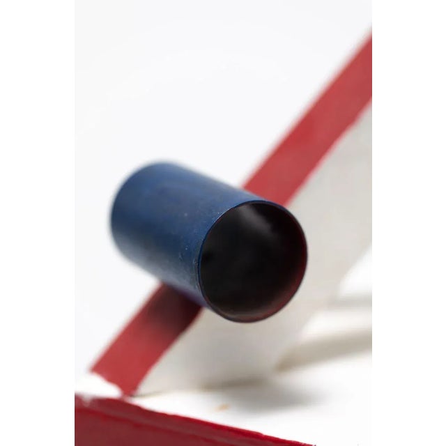 Constructivist Sculpture, 20th Century, Copper & Wood, in Very Good conditions. Designed 1920 to 1949