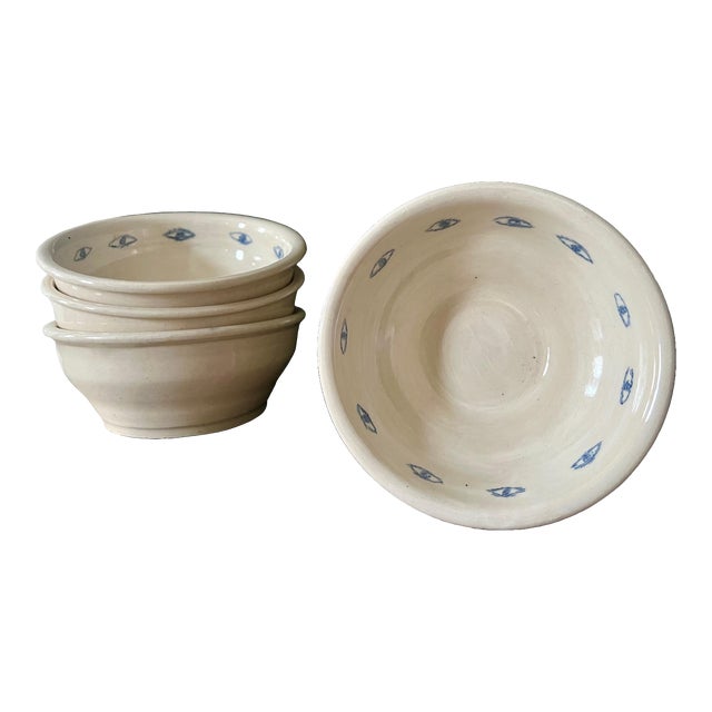 Keraclay Studio Pottery Bowls - Set of 4 For Sale