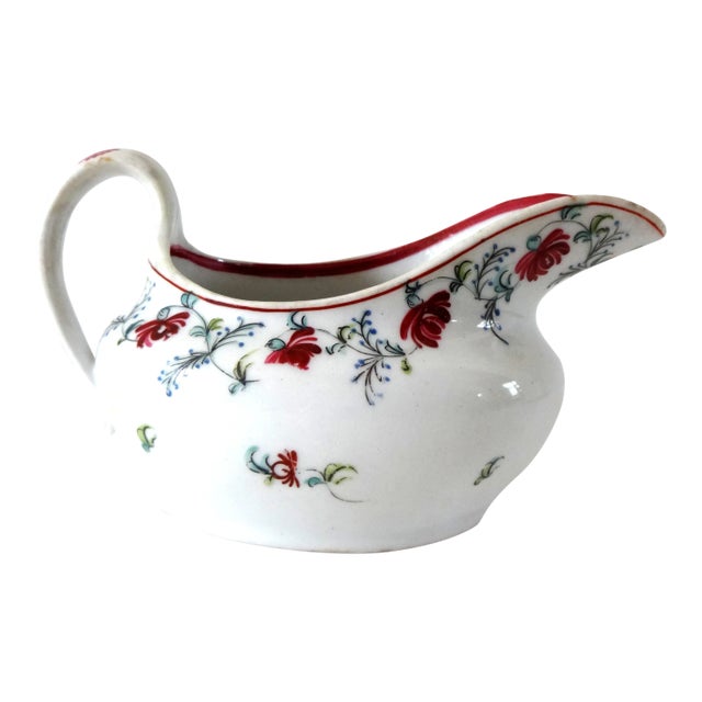Antique C. 1790-1810 New Hall Pitcher For Sale