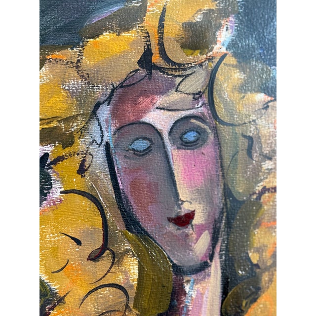 Portraiture Maxine Estachy French Portrait Artist For Sale - Image 3 of 8