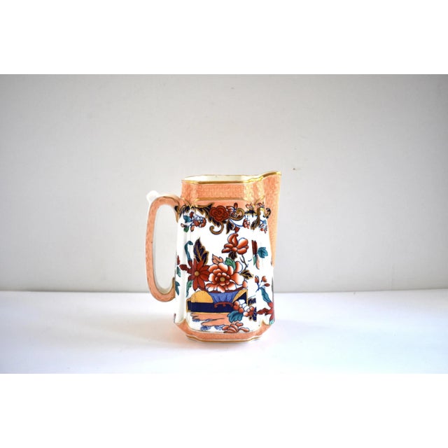 Ceramic Mid 19th Century Antique Copeland Spode Imari Pitcher For Sale - Image 7 of 10