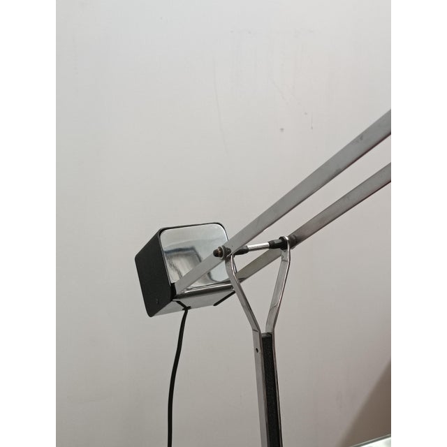 Black Cisne Lamp in Chrome from Fase, 1980s For Sale - Image 8 of 16