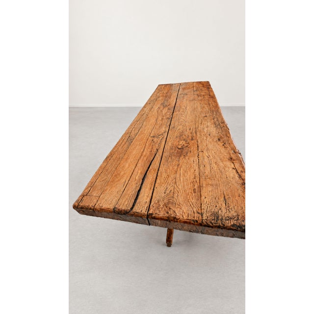 18th Century Rustic Trestle Table For Sale - Image 10 of 12