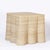 Mid-Century Modern Pair of Wicker Drapery Ghost End Tables For Sale - Image 3 of 10