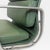 Herman Miller Eames Aluminum Group Soft Pad Management Chair - Green Leather For Sale - Image 9 of 10
