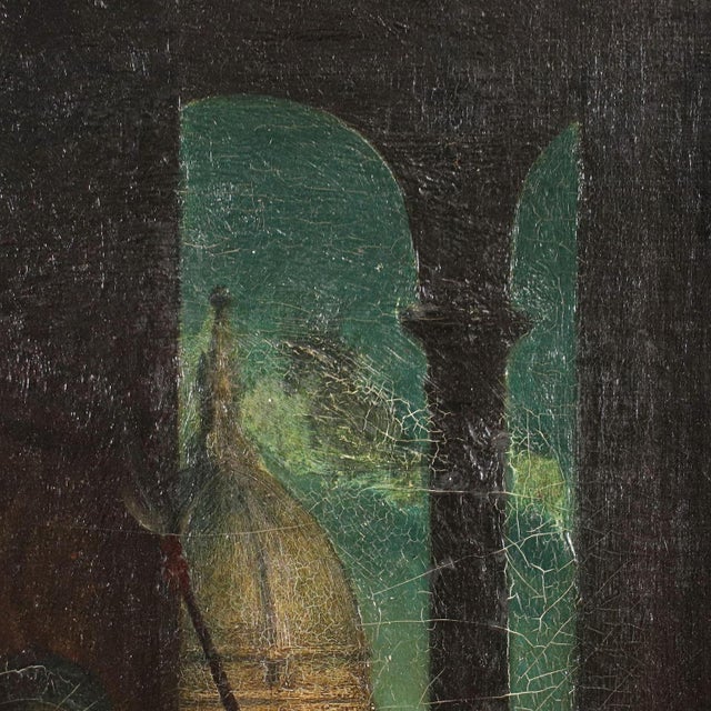 Historical Subject, Oil on Canvas, Framed For Sale - Image 9 of 16