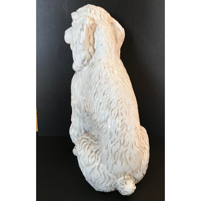 Vintage Italian MidCentury Ceramic Poodle Figurine Chairish