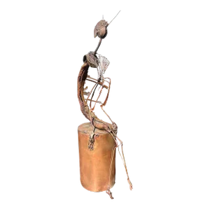 1960s Brutalist Copper Sculpture