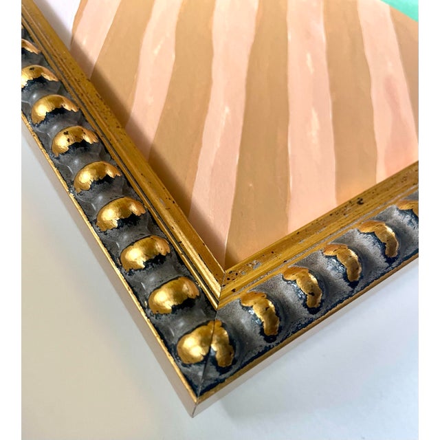 Contemporary 2026 "Lucía" Contemporary Botanical Painting on Cotton Paper by Artist r.k. Red For Sale - Image 3 of 3