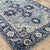 Blue Persian Heriz Hand-Knotted Wool Rug - 8'9" X 11'8" For Sale - Image 6 of 8