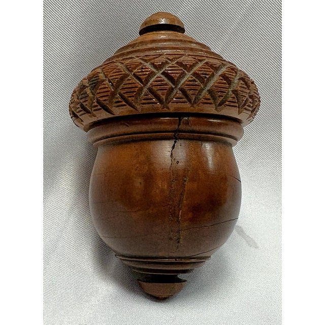 Wood 19th Century Victorian Hand Made Wood Spice/ Nutmeg Grater For Sale - Image 7 of 14