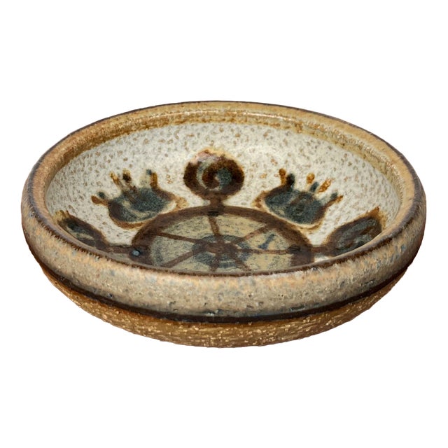 Mid-Century Modern Danish Studio Pottery Bowl from Søholm, 1960s For Sale